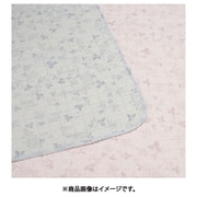 敷きパッド シングルサイズ 100×200cm ブルー CM03700004