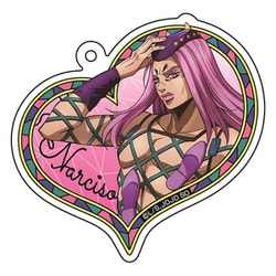 ジョジョの奇妙な冒険 ストーンオーシャン 描き下ろし アクリルキーホルダー 【SP】 5. ナルシソ・A [キャラクターグッズ]