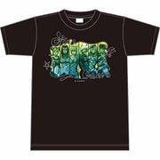 ジョジョの奇妙な冒険 ストーンオーシャン 描き下ろし Tシャツ ブラック 【SP】 Mサイズ [キャラクターグッズ]