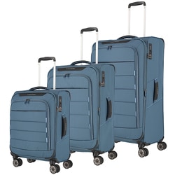 travelite スーツケース 592248-04 62L/67L skaii海外旅行で一度だけ使用しました