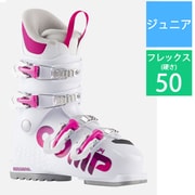 COMP J4 RBM5080-245 WHITE 24.5cm [24-25 Newモデル スキーブーツ ジュニア]