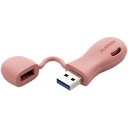 USBメモリ 32GB USB3.2（Gen1） 子供向け シリコンボディ レッド MF-JRU3032GRD