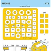 CMM72046 1/72 CH-37C モハーヴィ用 マスクシール （スペシャルホビー用） [プラモデル用品]
