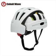 CobaltWave(コバルトウェーブ) CE認証 自転車用折り畳みヘルメット サイズ55-59cm(大人用) ホワイト FT-888A-WH