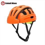 CobaltWave(コバルトウェーブ) CE認証 自転車用折り畳みヘルメット サイズ55-59cm(大人用) オレンジ FT-888A-OR