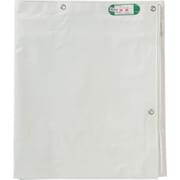 KEB1010 [萩原 国産塩ビ防炎シート 養生用 ホワイト 10m×10m]