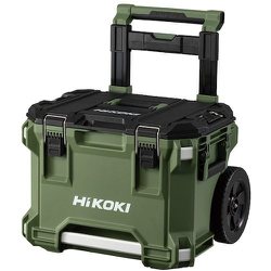 00379487 [HiKOKI マルチクルーザー キャリーボックス 防じん・耐水IP65取得 連結収納型作業箱 フォレストグリーン]