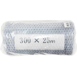 WAKI 金網カラ-亀甲 23X10X300X25m ホワイト 102163000
