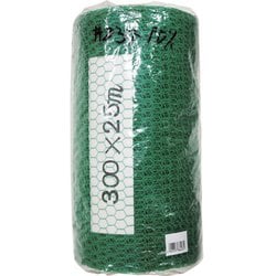 WAKI 金網カラ-亀甲 23X10X300X25m グリ-ン 102163200