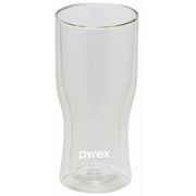 CP-8543 [PYREX パイレックス ビアグラス ビール グラス タンブラー 420ml ダブルウォール 耐熱ガラス 真空 断熱 保冷]