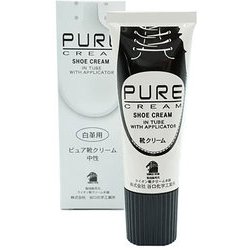 ピュア靴クリームチューブ 白