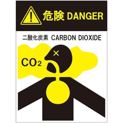 809-401 [ユニット 二酸化炭素消火設備標識 防護区画出入口1]