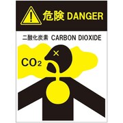 809-401 [ユニット 二酸化炭素消火設備標識 防護区画出入口1]