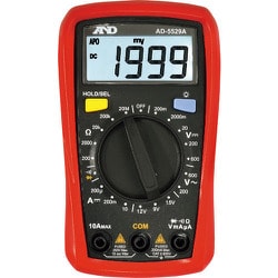 A&D デジタルマルチメーター AD5529A 一般(ISO)校正付(検査成績書+トレサビリティ体系図) AD5529A-00A00