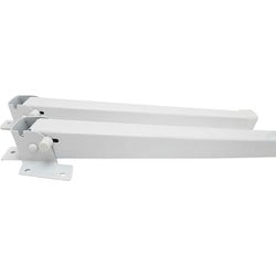 WAKI スリム角型脚 白 AK-044 300 2本入り AK-044