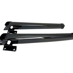 WAKI スリム角型脚 黒 AK-045 300 2本入り AK-045