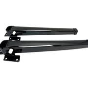 WAKI スリム角型脚 黒 AK-045 300 2本入り AK-045