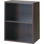 収納 カラーボックス ケース ラック 棚 2段 ブラウン T-3 N-7807