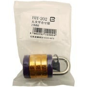 BH-202 [WAKI 丸文字合せ錠 BH-202 23mm]