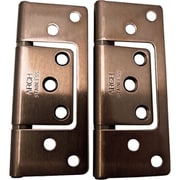 BH-371 [WAKI ステンフラッシュ丁番 BH-371 76mm アンバー 2個入り]