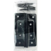 BH-455 [WAKI フラッシュ丁番 BH-455 76mm クロ 2個入り]