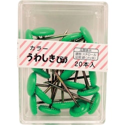 WAKI カラー上敷鋲 BS-402 グリーン 20本入り BS-402