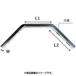 WAKI ラッキーアングル BS-573 ユニクロ 90mm BS-573