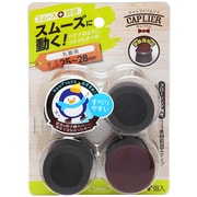 WAKI 家具のスベリ材 丸キャップ m Cwe-024 4個入り CWE-024