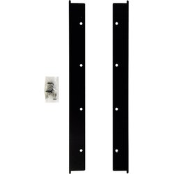 WAKI 棚固定金具 黒 DL-141 1×4ザイ 4枚用 DL-141