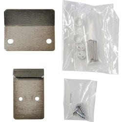 WAKI 倒れ防止金具 DL-402 ニッケルメッキ DL-402