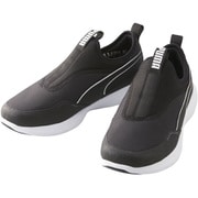 SOFTRIDE フィール スリッポン ワイド ブラック 24.0cm 378019-01