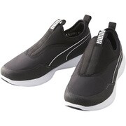 SOFTRIDE フィール スリッポン ワイド ブラック 25.0cm 378019-01