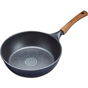 いため鍋 マリウスダイヤモンド 28cm ダイヤモンドマーブルコート ミリオンストーンコーティング IH/ガス両用 内面4層 耐久性抜群 AML5001