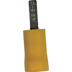 EDV10-11MB-Q [ストロングホールド ビニール絶縁被覆付ブレード端子 電線サイズ:AWG12～10/3.5～5.5sq 25個入り EDV10-11mB-Q]