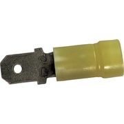 EDV10-250M-Q [ストロングホールド ビニール絶縁被覆付圧着端子 オス型 電線サイズ:AWG12～10/3.5～5.5sq 250タブ用 25個入り EDV10-250m-Q]