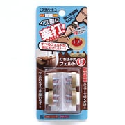 WAKI 楽打ち フェルト FPK-101 18mm ベージュ 4個入り FPK-101