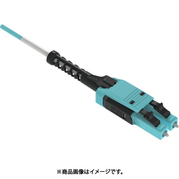 FZ2RLU1U1ONM001 [パンドウイット OptiーCore TM上 LC Uniboot ファイバーパッチコード 低損失タイプ OM4 両端PC研磨 難燃性:LSZH アクア 1m]