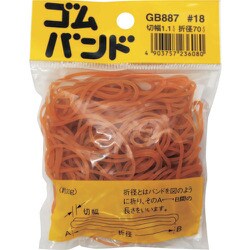 GB-887 [WAKI ゴムバンド#18 GB-887 30G 1.1×70]