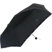 折りたたみ傘 晴雨兼用 LOGOS 60cm 手開き式 強力撥水 グラスファイバー骨使用 UVカット率90％以上 ブラック 684253