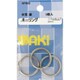 WAKI キーリングφ20 KP003 Ni 3個入り KP003