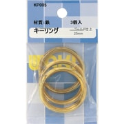 KP005 [WAKI キーリングφ25 KP005 GL 3個入り]