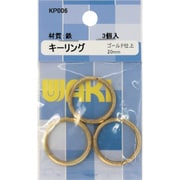 KP006 [WAKI キーリングφ20 KP006 GL 3個入り]