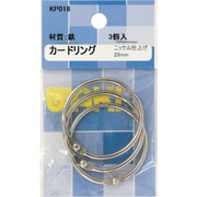 KP018 [WAKI カードリングφ29 KP018 Ni 3個入り]