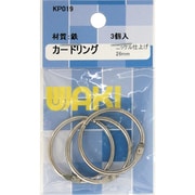 KP019 [WAKI カードリングφ26 KP019 Ni 3個入り]