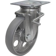 PMS-150AUULBR [ユーエイ アルティメットウレタンキャスター 150径 自在ストッパー付]
