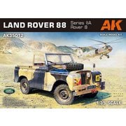 AK35012 1/35 ランドローバー88 シリーズIIA デザートファイター [組立式プラスチックモデル]
