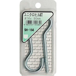 WAKI ユニクロヒル釘 SH-184 #14×90mm 2本入り SH-184
