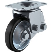 SKY-2S200WF(AR)-A-2 [ユーエイ プレート式キャスター 自在車 200径 耐摩耗ゴム車輪]