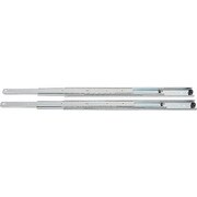 TRUSCO 三段式スライドレール 重荷重用 609.6mm 2本入 SL9000-24-2SET
