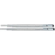 TRUSCO 三段式スライドレール 重荷重用 711.2mm 2本入 SL9000-28-2SET